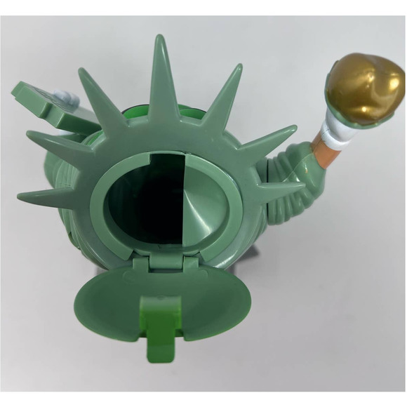 Mars Inc. M & M's World‎ Ms. Liberty Green Dispenser 11" Tall x 7" Wide Bottom - Picture 6 of 6